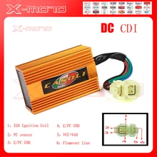 DC Fired High Performance Alloy Racing CDI Box for GY6 50cc 150cc 139QMB 152QMI 157QMJ Scooter