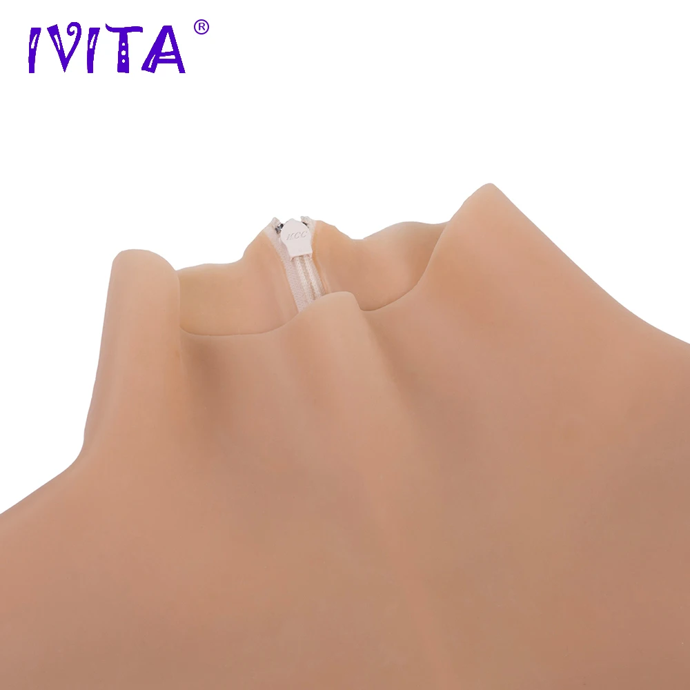 Реалистичные силиконовые формы груди IVITA 2320 г для трансвеститов трансмиттеров