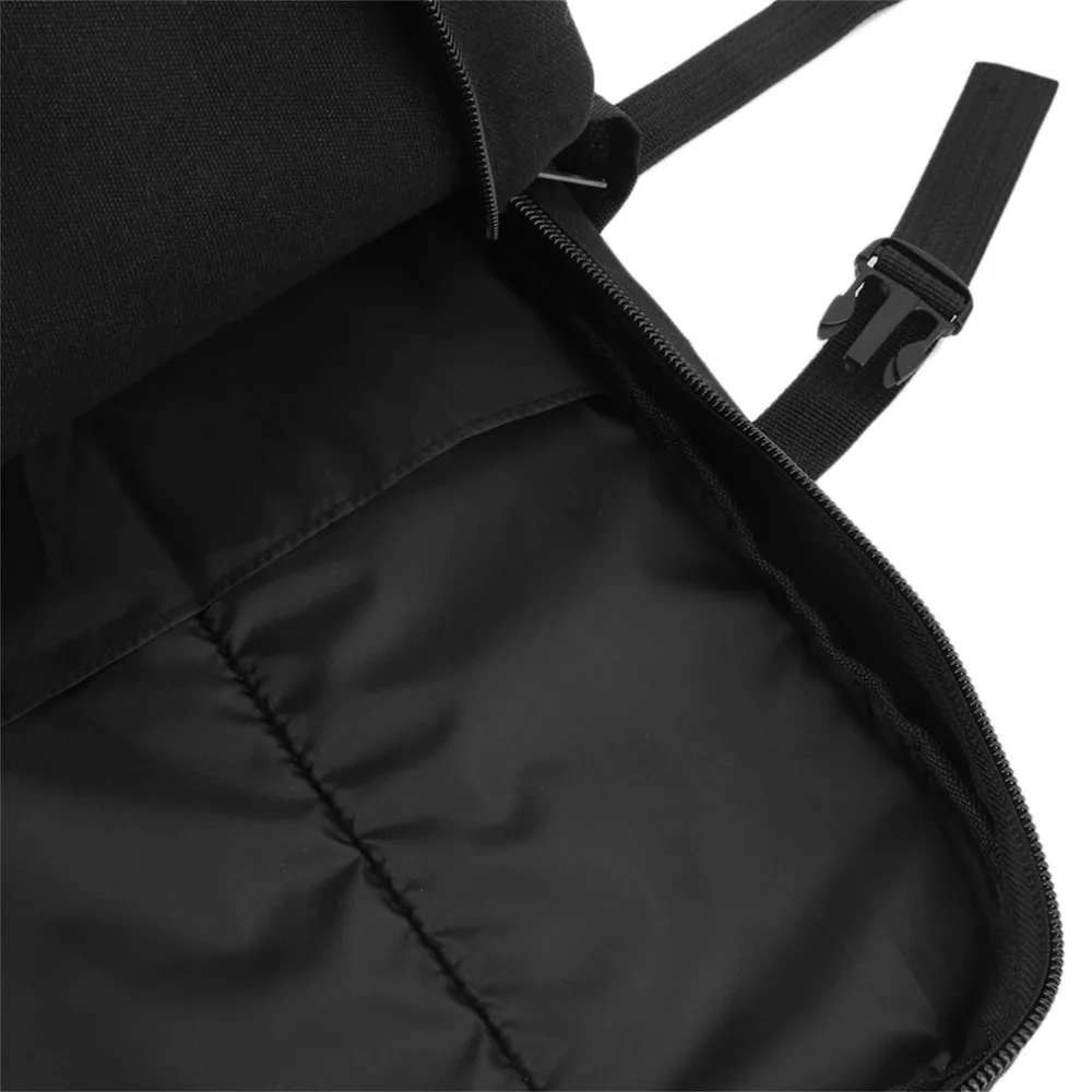 Multifunction men lona mochila escolar vintage bolsa