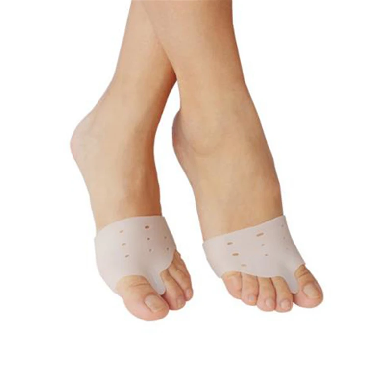 1 пара, медицинский силиконовый гелевый разделитель для пальцев ног, большого пальца, защита от вальгусной деформации, регулятор вальгусной деформации, защита для ухода за ногами