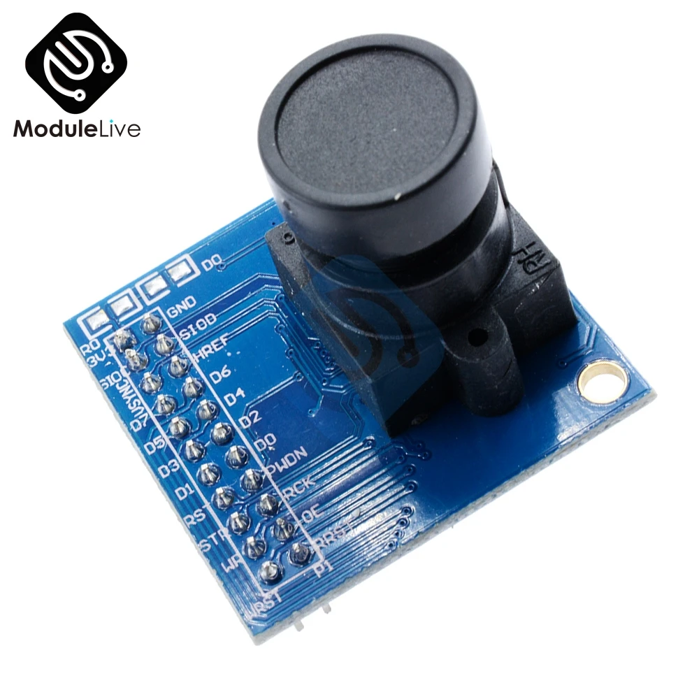 

OV7670 VGA CMOS Camera Module Board AL422 FIFO Camera STM32 RGB Driver Module SCCB Compatible I2C Diy Kit New