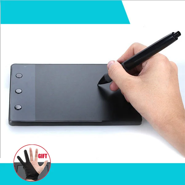 HUION H420 4" USB Art Design Graphics Drawing Tablet Board TouchPen For PC/Mac 