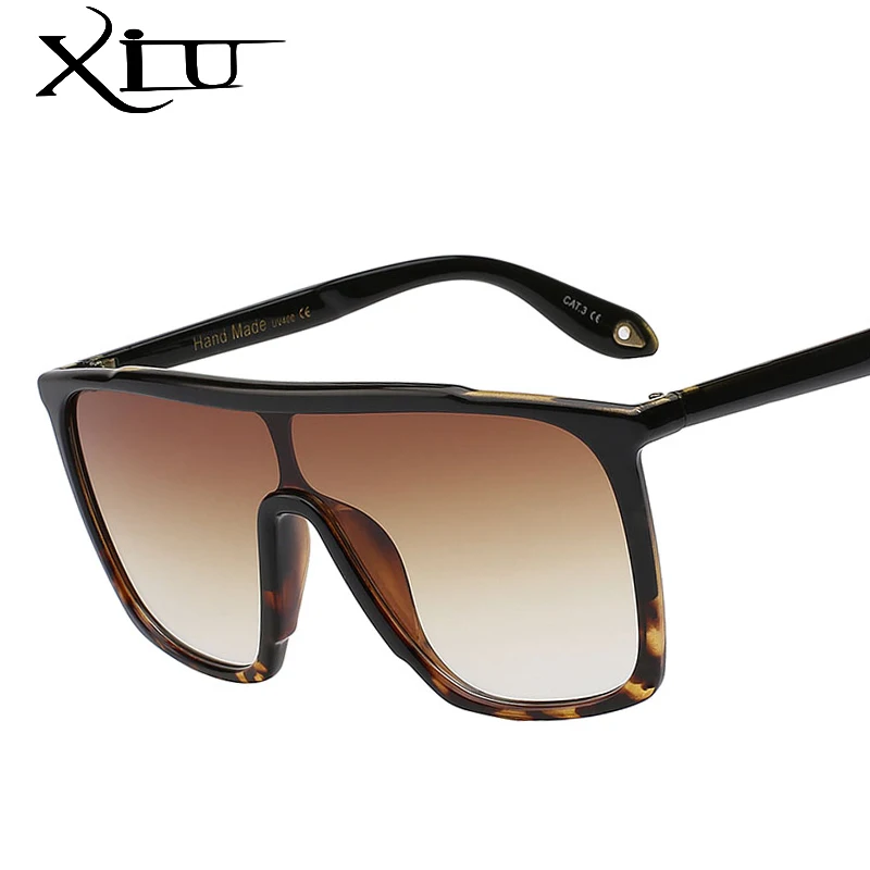 Buy XIU Big Frame Sunglasses Women Unique Integrated