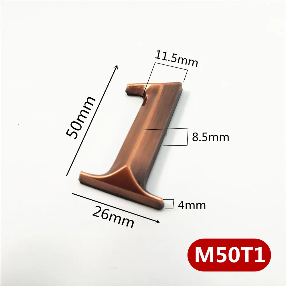 M50T苗条型红古塑料门牌=0选项1