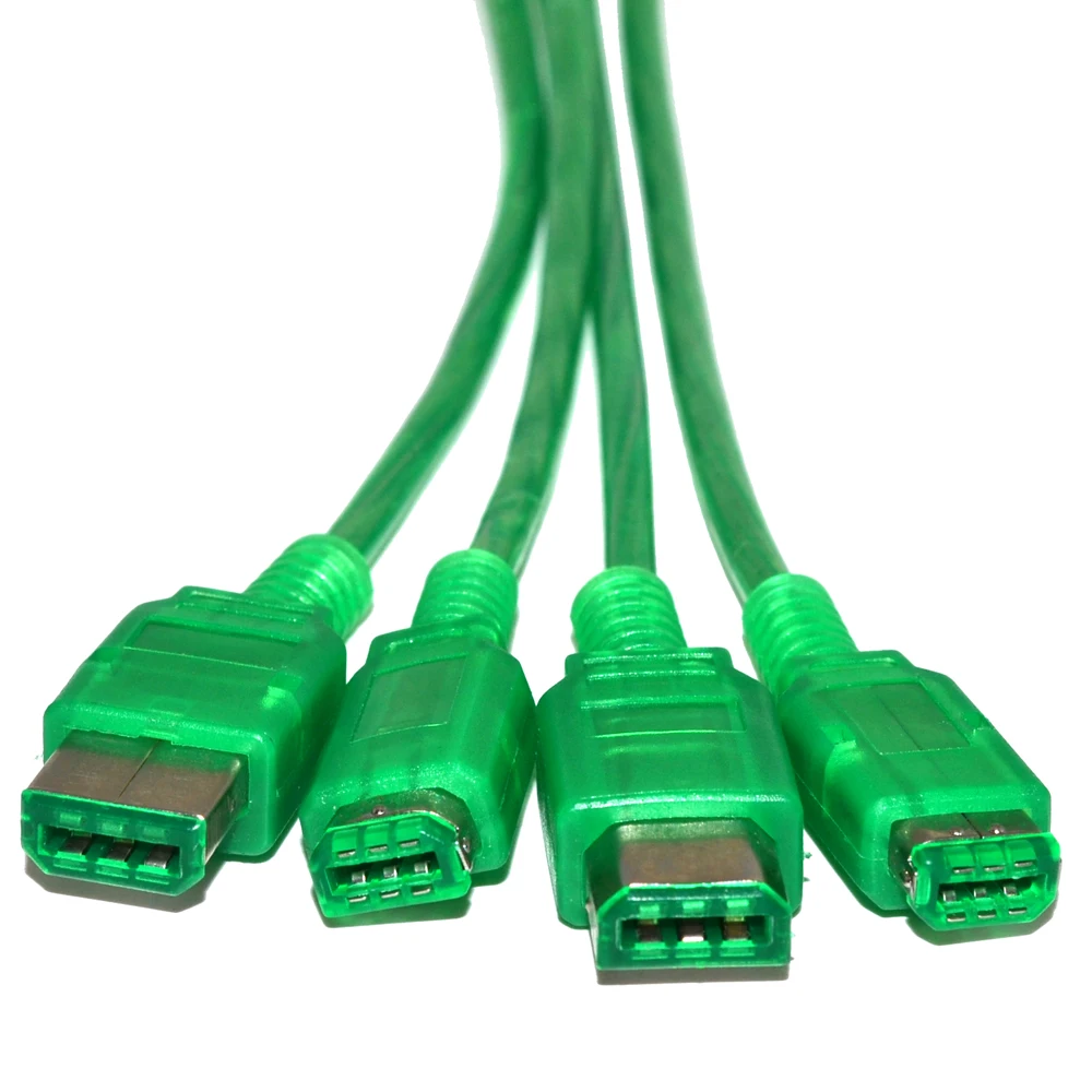 Зеленый для GBC /GBP / GB 2 х игровой Соединительный кабель Nintendo Gameboy|gbc|gbc gamegbc cable |