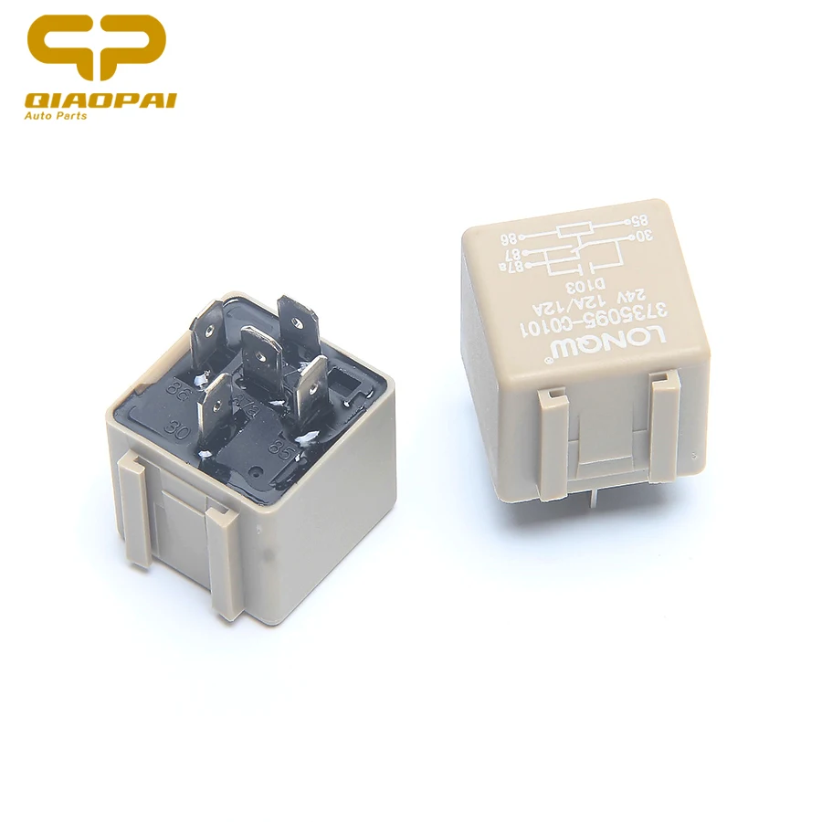 1pair-Great-Quality-Waterproof-Automotive-24V-Relay-12A-5-PIN-Premium-Material-Auto-Voltage-Relay-For