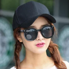 Мужская и Женская бейсбольная однотонная шляпа Солнцезащитная дышащая солнцезащитная Кепка NFE99