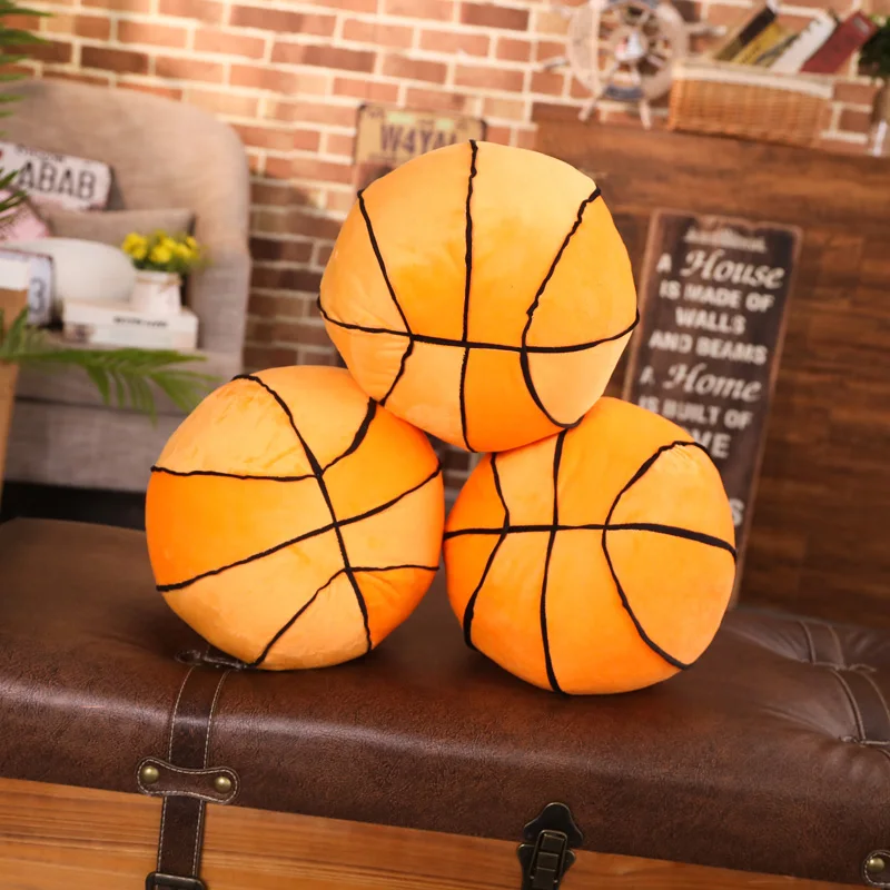 Brinquedos de Pelúcia Presente de Aniversário do Bebê Basquete Almofada Travesseiro Desenhos Animados Crianças Presentes Brinquedos 5 Almofadas de pelúcia
