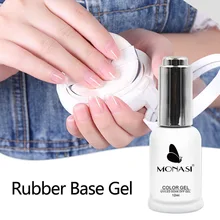 12 ml/bouteille Vernis Semi Permanent couche de Base en caoutchouc épais UV/LED Gel offre spéciale apprêt Gel MONASI