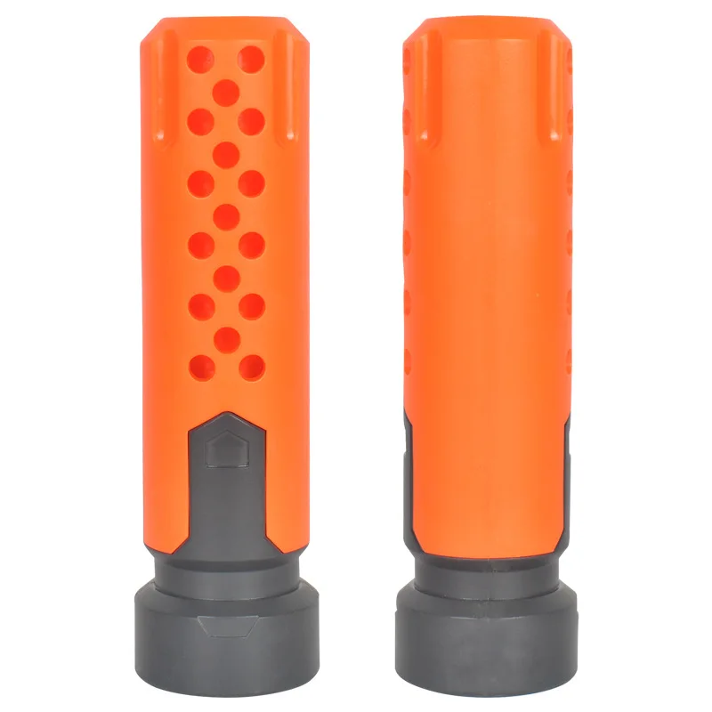 Модифицированная передняя Труба украшение для Nerf оранжевый серый черный версия для Nerf N-strike элитная Серия уличные Забавные игрушки глушитель