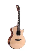 

41" Cutaway Full Solid Guitars,With Solid Spruce Top/Solid Rosewood Body,guitars china with pickup,Handguard design FG-A80C