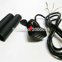 Электрический велосипедный скутер 48 в ускорение большим пальцем+ ручка светодиодный индикатор питания Кнопка переключения 6 проводов