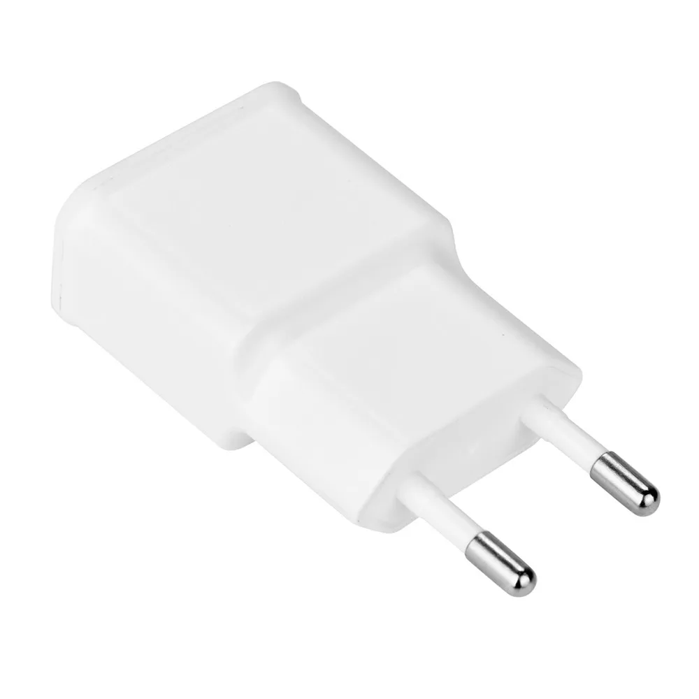 

Solid White Battery Charger 2 Ports Travel Adapter Charger Wall Multiple USB Charging Smart Mobile Cargador De Pilas Recargables