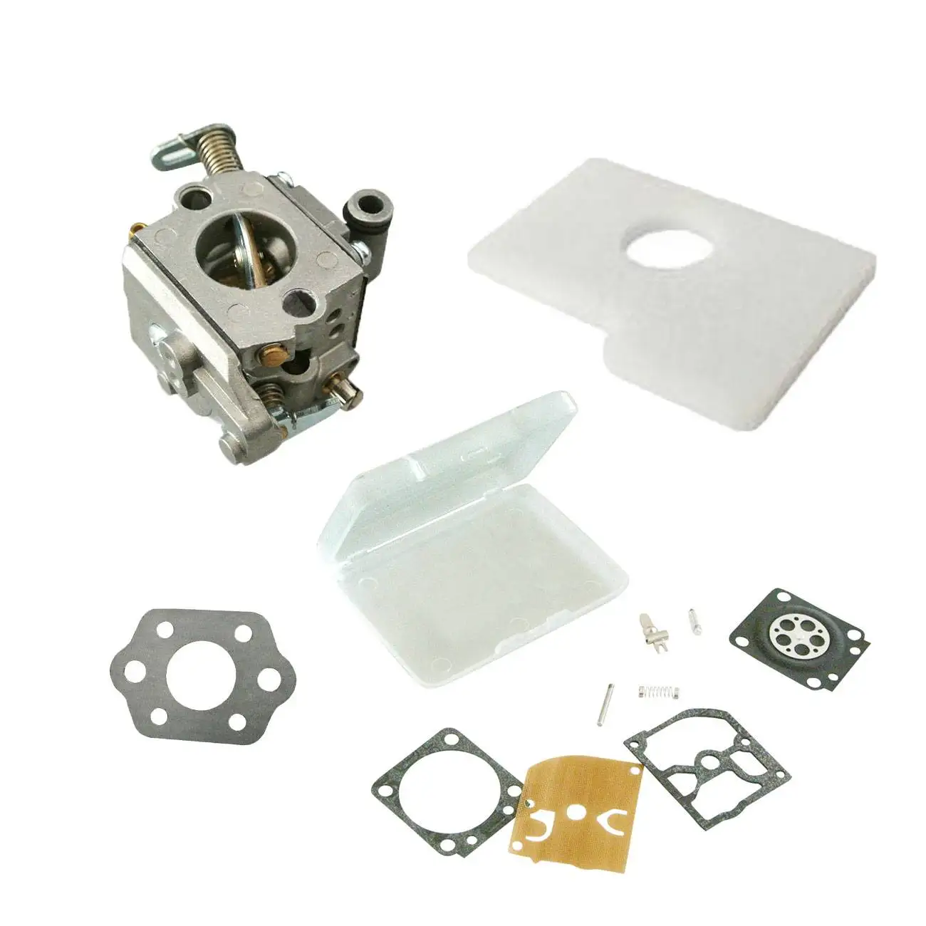Carburetor Air Filter Assembly Rebuild Kit For Stihl 017 018 MS170