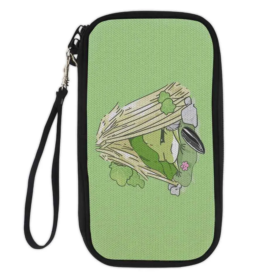 Noisydesigns Wallets Women Purses Frogs Travel Green Terrier Zipper Long Coin Ladies Money Bags Passport Card Holders | Багаж и сумки