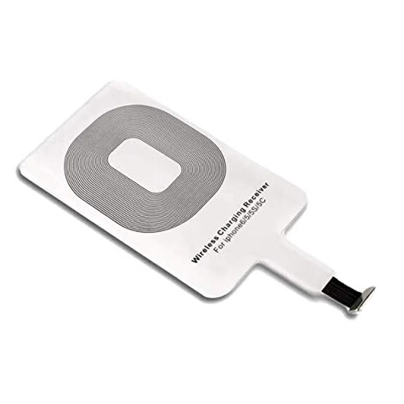 

Oleeda Qi Wireless Charger Receiver For iPhone 7 6 6s Plus 5 5s se 5c 7plus Cordless Induction Charge Adapter Patch Receptor