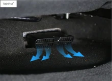  Accessories For Honda Civic 2016 - 2020 Seat Under Air Conditioning AC Vent Outlet Dust Plug Protector Molding Cover Kit Trim 
