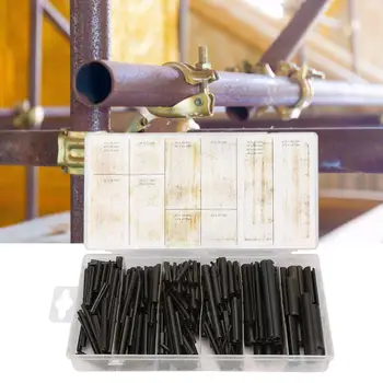 

450pcs Steel Split Spring Dowel Tension Roll Hollow Pin Assortment Kit Fastener Accessory Set locating pins