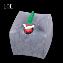 Складной контейнер для воды большая емкость портативный контейнер для воды чайник пластиковое ведро-капля