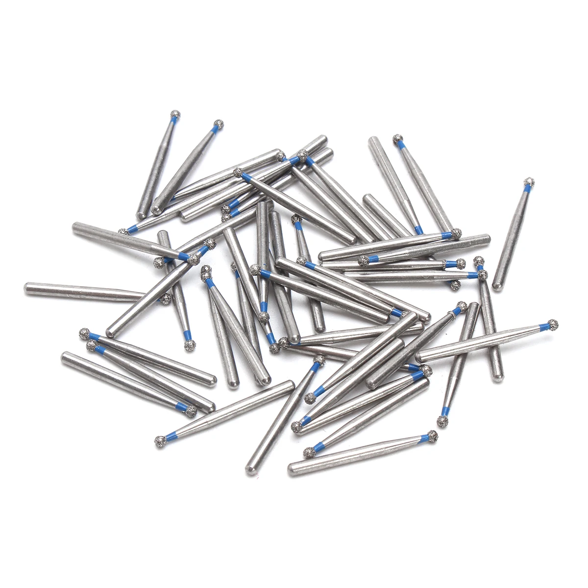 

50pcs/lot Dental Diamond Burs FG BR-31 High Speed Handpiece Dental Lab Round Bur Bit For Teeth Whitening Dental Equipment