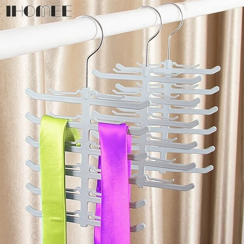 High Quality Multifunction Nonslip Necktie Belts Tie Hanger Rack Shawl