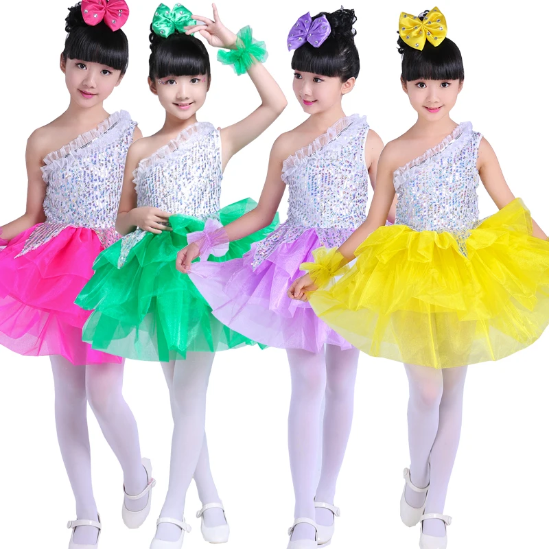 Girl Party Dress Up Dance Dress Clothing Clothes Women Performance Baby