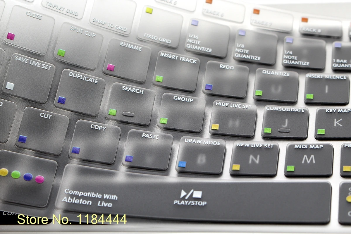 Для Macbook Pro 13 Air 3 15 Retina Ableton живая клавиша горячая функциональная ТПУ Клавиатура с