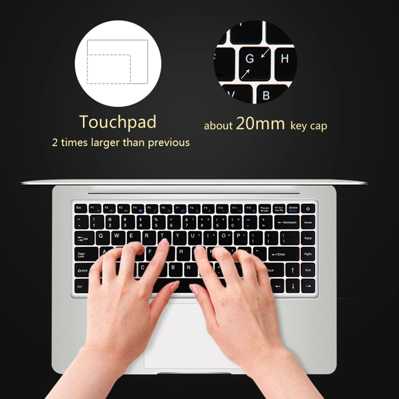 14 &quot1080 P ноутбука джемпер ezbook 3 Plus Notebook Intel Core M 7Y30 8 г DDR3L 128 SSD ультрабук