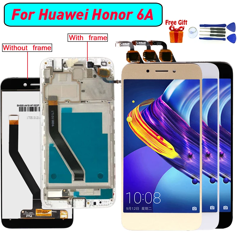 Для Huawei Honor 6a ЖК-дисплей Экран Дисплей Замена DLI-L22 DLI-L01 DLI-TL20 DLI-AL10 Стекло панель 100%