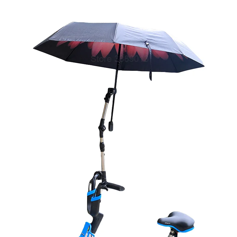 Stainless Steel Umbrella Stands Road Bike Handle Connector Stroller
