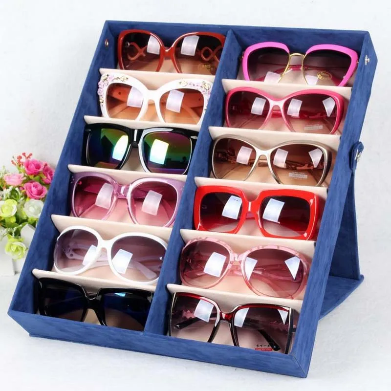 Sunglasses Display Tray Jewelry Showing Box Eyeglasses Storage