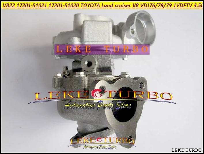 Turbo VB22 17201-51021 17201-51020 For TOYOTA Land cruiser Landcruiser V8 VDJ76 VDJ78 VDJ79 1VD-FTV 1VDFTV 1VD FTV 4.5L 261HP (3)