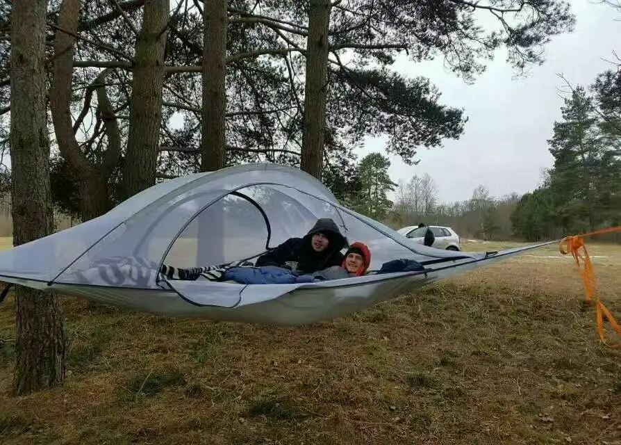 

FREE SHIPPING! Tent tree tent with mosquito nets. Camping HAMMOCK TENT