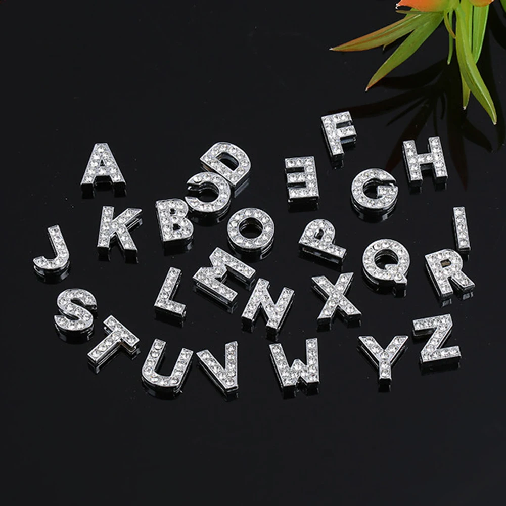 

26Pcs English Letters Alloy DIY Craft Jewelry Decoration Accessories