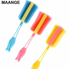 Кухонная ручка для губки бутылка для детского молока стакан для мытья стекла инструменты для очистки