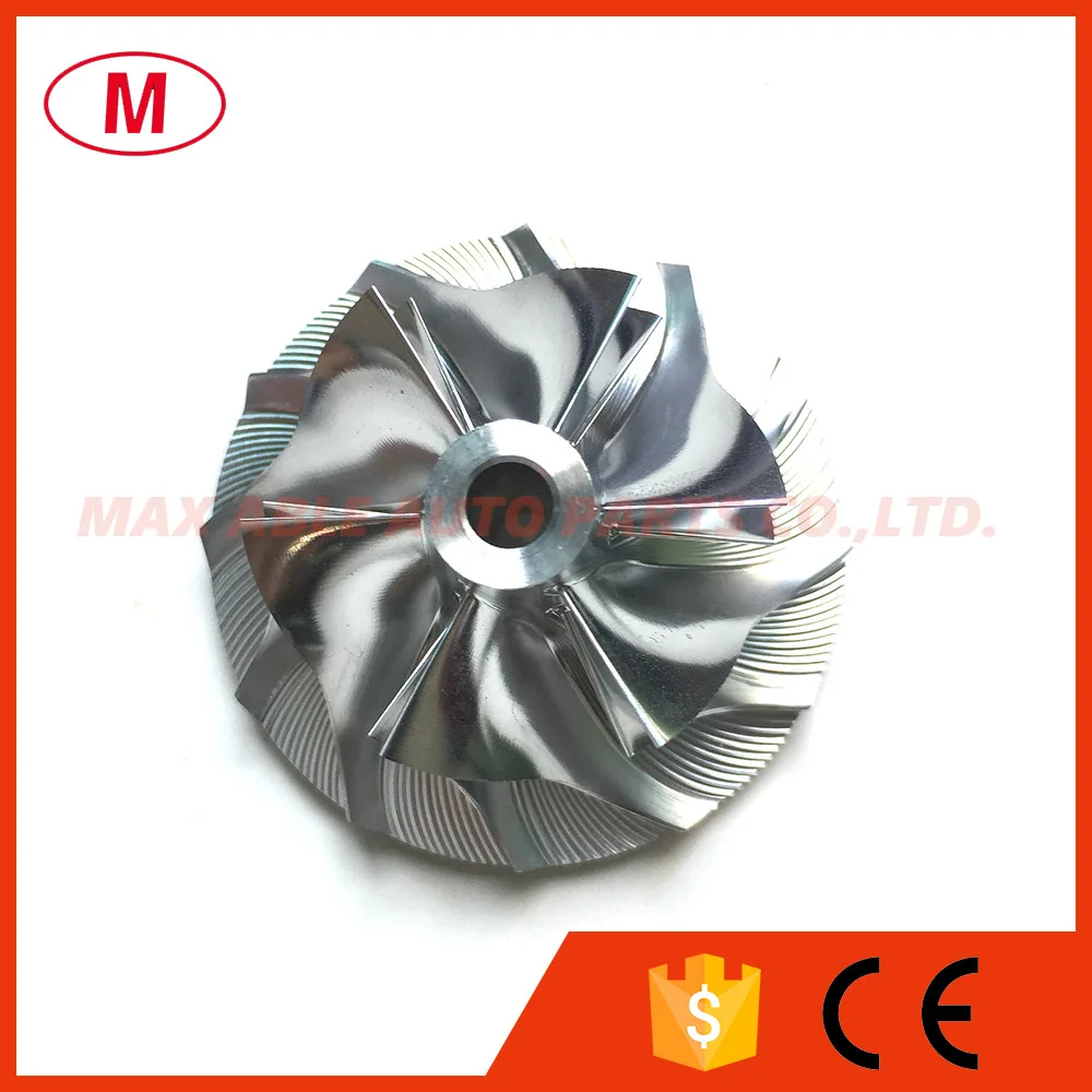 

GT15-25 704768-0005 Turbo Aluminum 2618/Milling/Turbo Billet compressor wheel 32.53/46.03mm 6+6 blades for V*W 751851-0003
