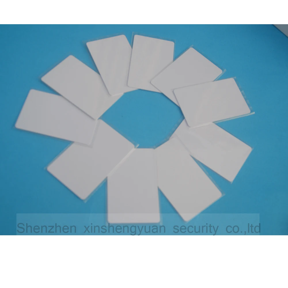 

10pcs/Lot RFID Card 13.56Mhz MF S50 Proximity IC Smart Card Tag 0.8mm Thin For Access Control System ISO14443A
