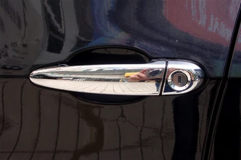 

(Left Hand Drive Only) For BMW X5 E70 Outer Door Handle Cover Trim Decor ABS Chrome 2008 2009 2010 2011 2012 2013