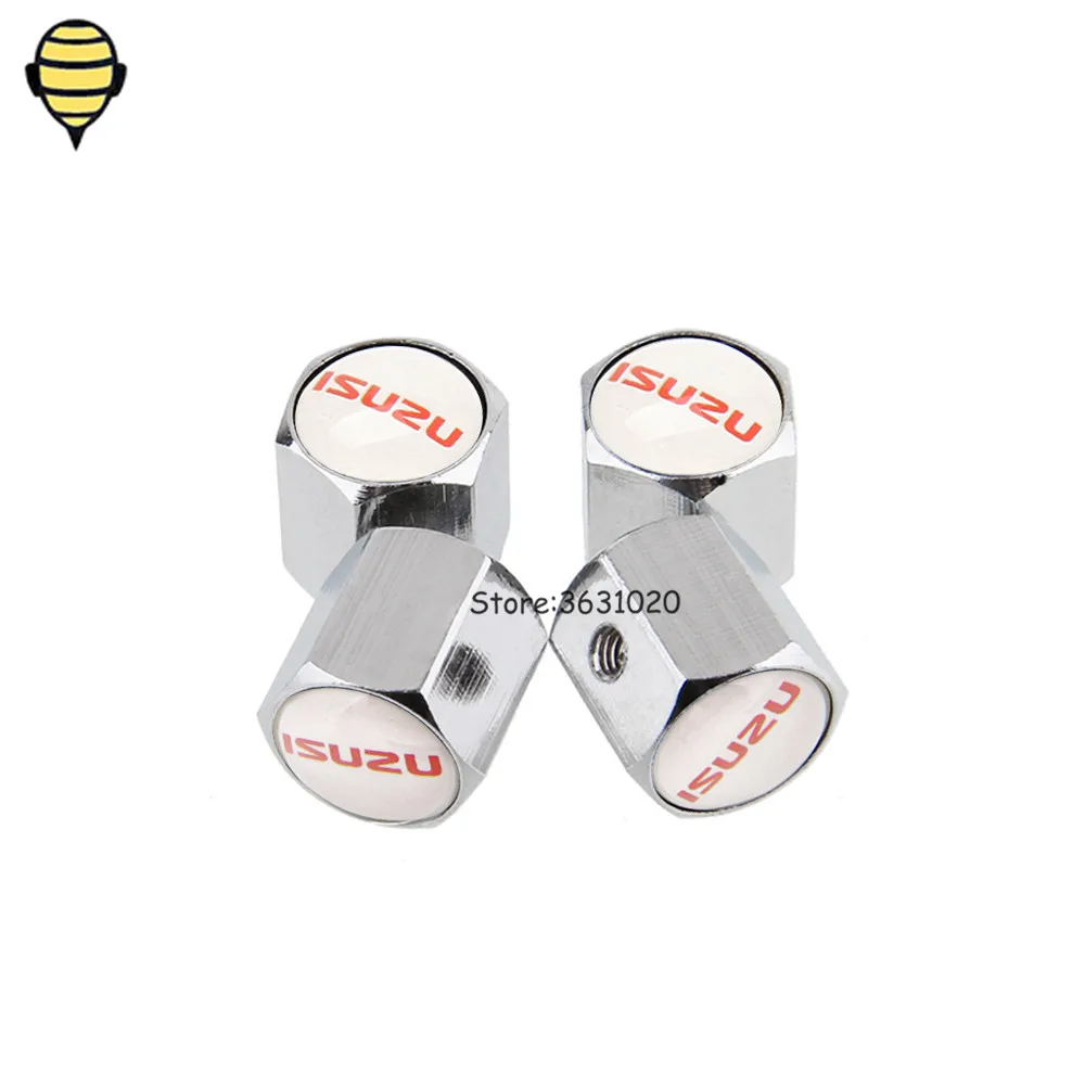 

Car Styling Auto Wheels Rims Sticker Tire Valve Stem Caps for Isuzu Npr Elf Trooper D-MAX Rodeo Bighorn Dmax 4jx1 4jj1 4hf1
