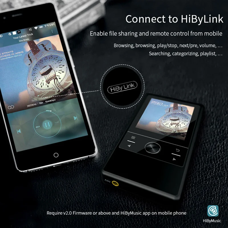 Cayin N3 DAC Loseless Bluetooth 4.0 Apt-x Hifi DSD DAC MP3 FLAC Portable Music Player Support 256 DOP CTIA Type-C Hidizs