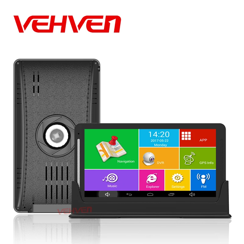 7 inch Car DVR GPS Navigation Android 1080P Recorder 512Mb 8Gb Truck Vehicle Center Console Gps