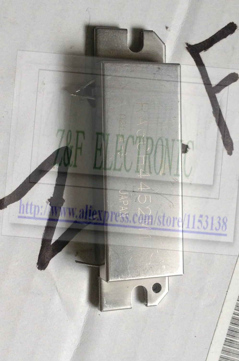 

RF Module 450-520MHZ 60W RA60H4452M1 RA60H4452M1-201 RA60H4452M USED