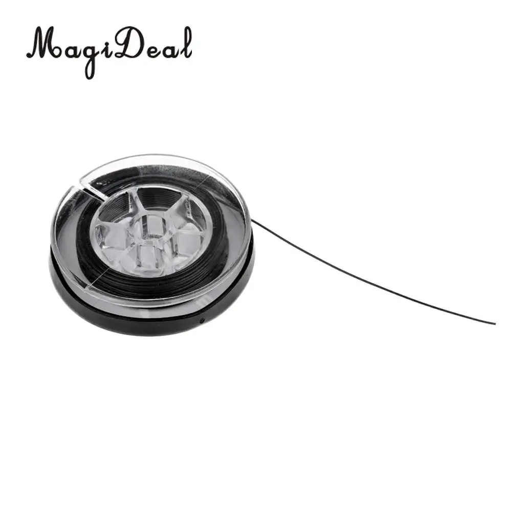 MagiDeal Carp Fishing Line Coated Hook Link Quick Sinking Braided Line Prevent winding coating Powerful with high strength