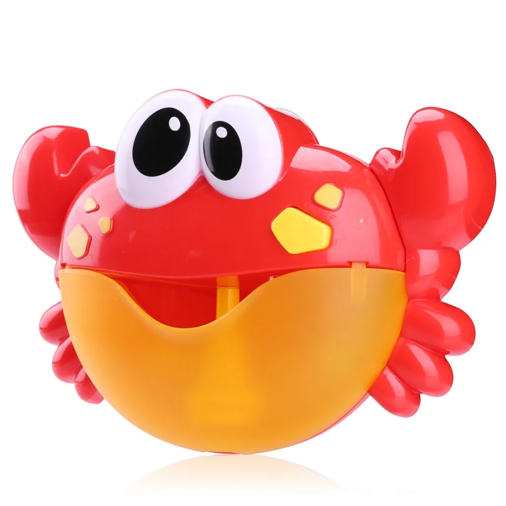 Newl Bubble Crabs Baby Bath Toy Funny Bath Bubble Maker Pool Swimming Bathtub Soap Machine Toys Water Gun for Children Kids