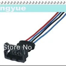 Longyue 20 штук 4pin Топливная форсунка проводка разъема Вилки 15 см провода LY-003