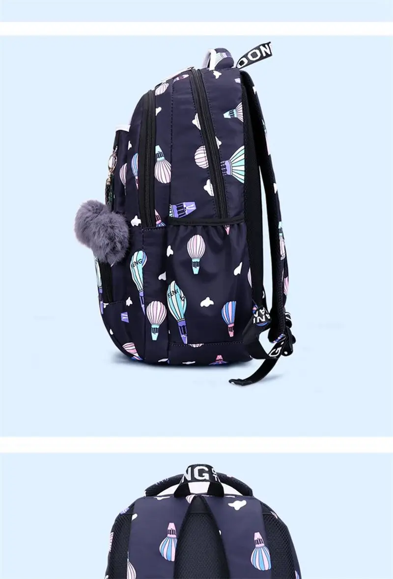 Модные школьные сумки для подростков, Детская сумка для девочек школьный ранец, рюкзаки для детей, зарядка через usb, ноутбук, школьный
