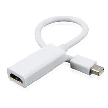 ECos Высокое качество Mini display port HDMI Adaptador Mini display port DP Thunderbolt Conversor для Apple Macbook Pro Air#290415