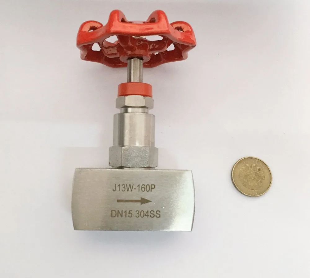 1/2 \"(DN15) nadel ventil. Edelstahl 304. Rot|needle valve|needle valve ...