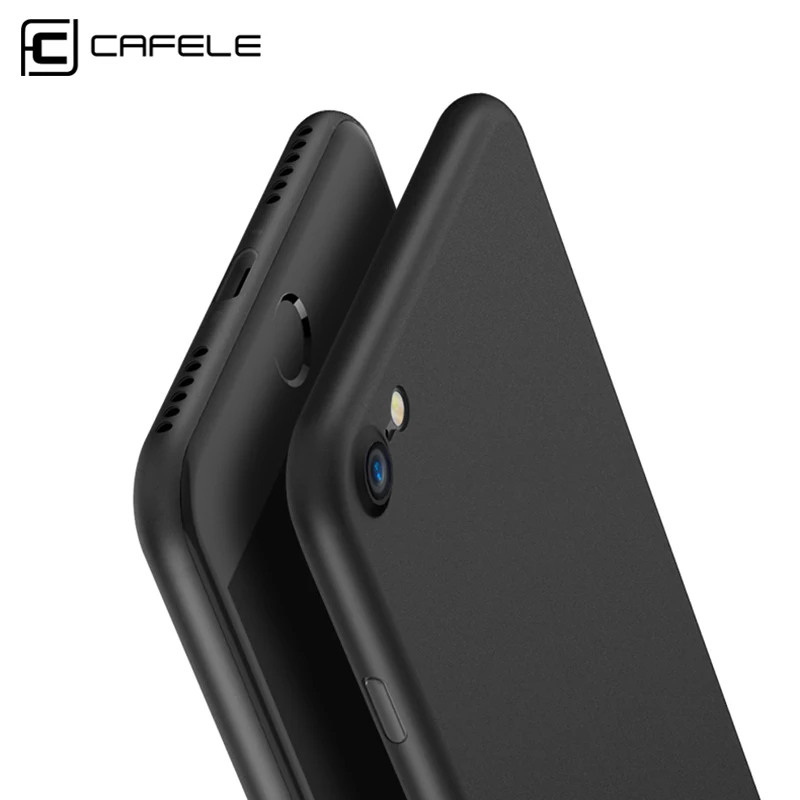 Original CAFELE para Apple iphone 8 7 funda de lujo suave mate suave TPU funda trasera de silicona para iphone 8 7 más Coque tapa