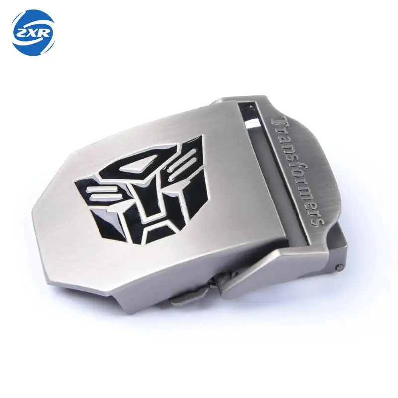 

High Quality Canvas Iron Man Belt Buckle Batman Material Alloy Automatic Buckles For Bandwidth 3.8cm Belt Accessories Supermen